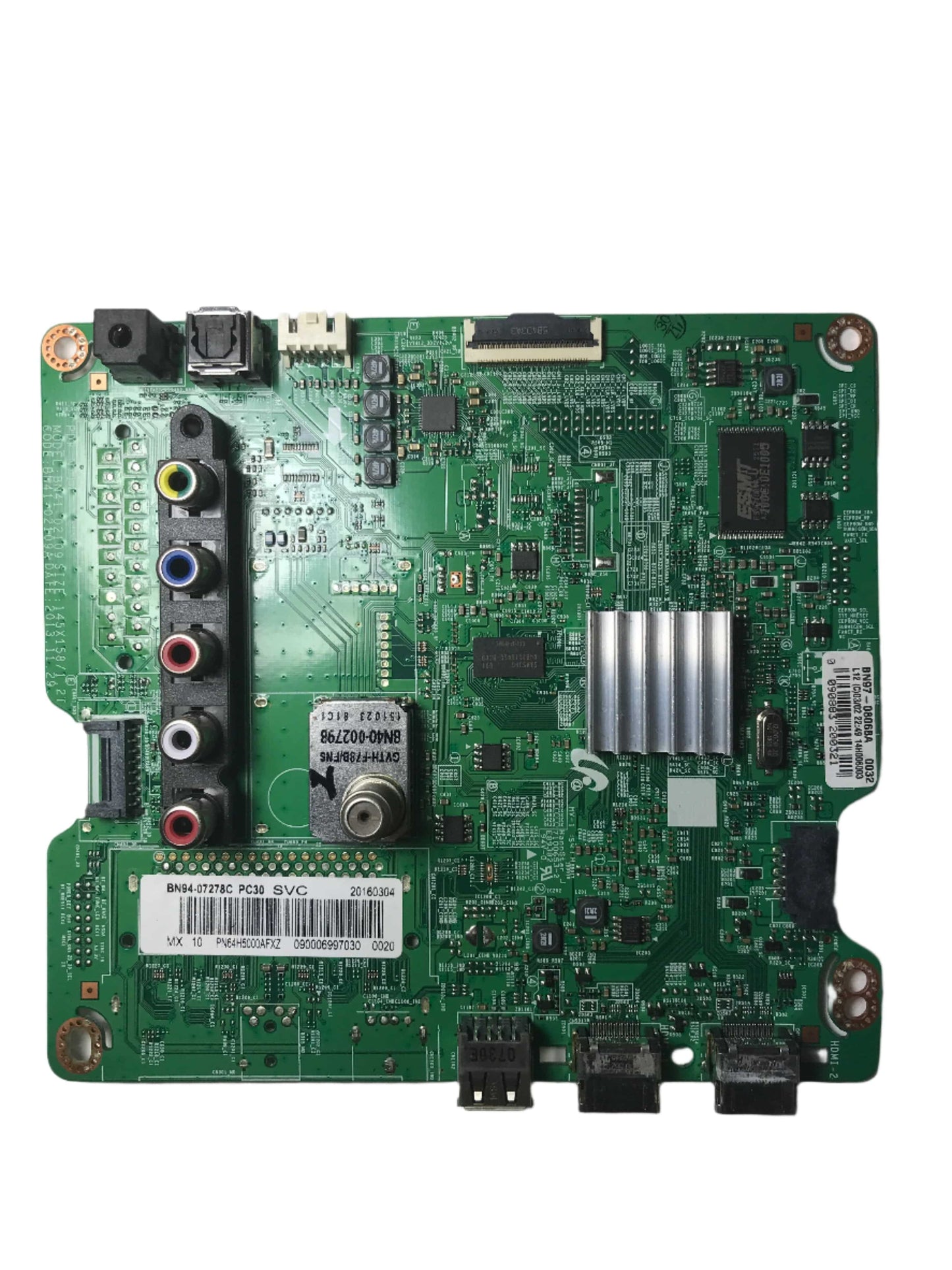 Samsung BN94-07278C Main Board for PN64H5000AFXZA (Version SS01) Otarealm