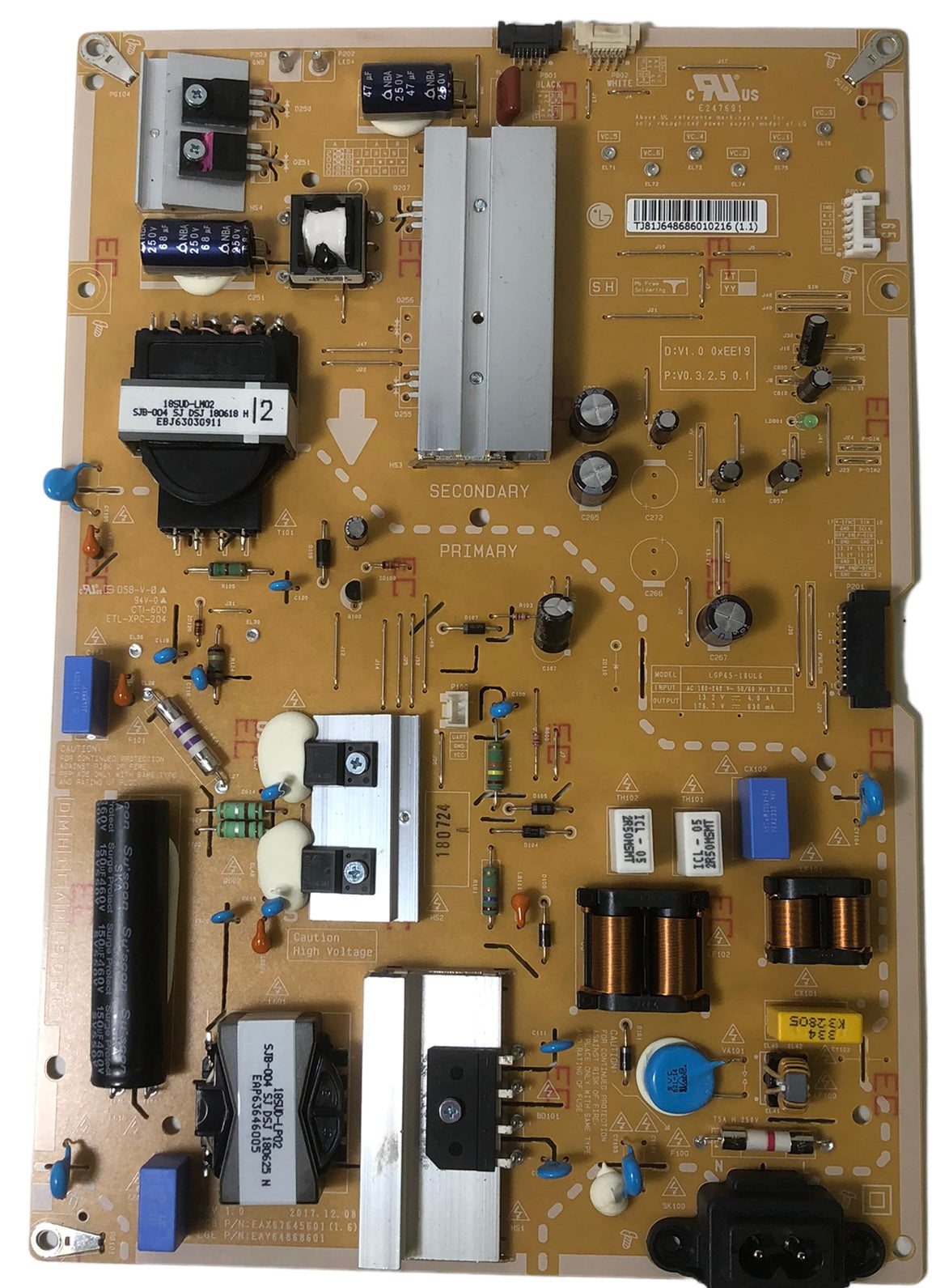 LG EAY64868601 Power Supply / LED Driver Otarealm