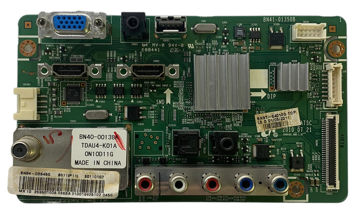 Samsung BN94-02649G Main Board for LN26C350D1DXZA Otarealm