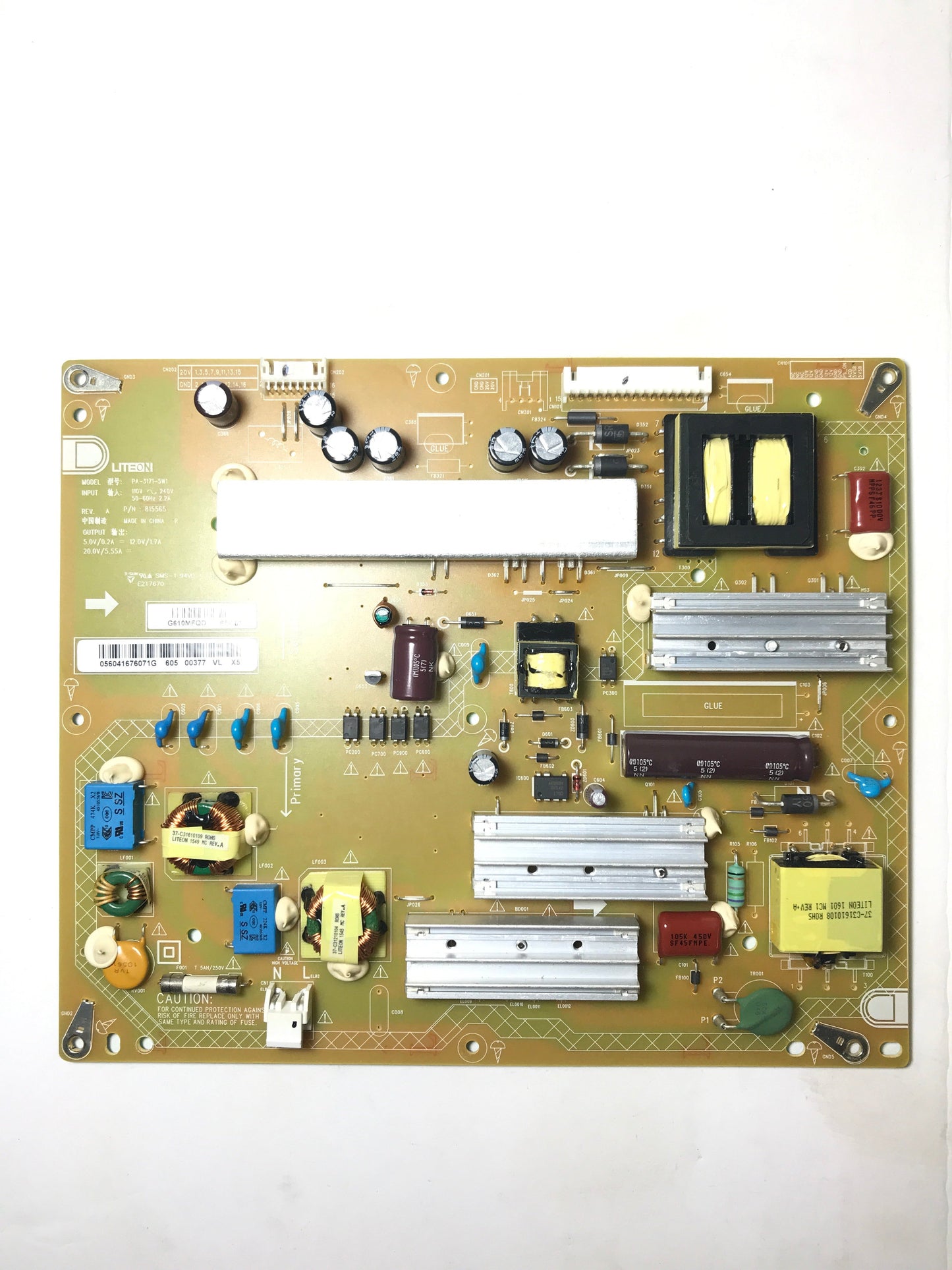 Vizio 056.04167.6071 Power Supply Unit Otarealm