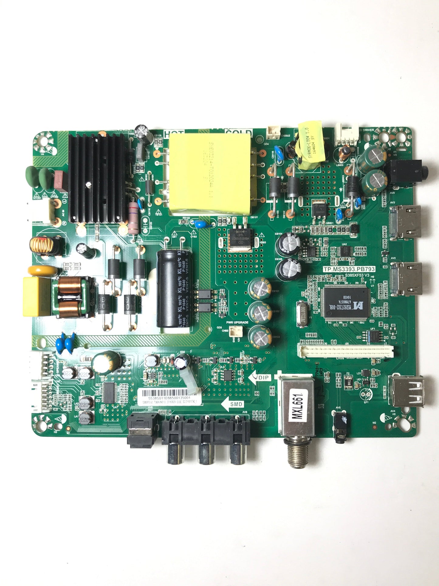 Insignia 55.38S01.1E6 Main Board for NS-39D310NA17 Otarealm