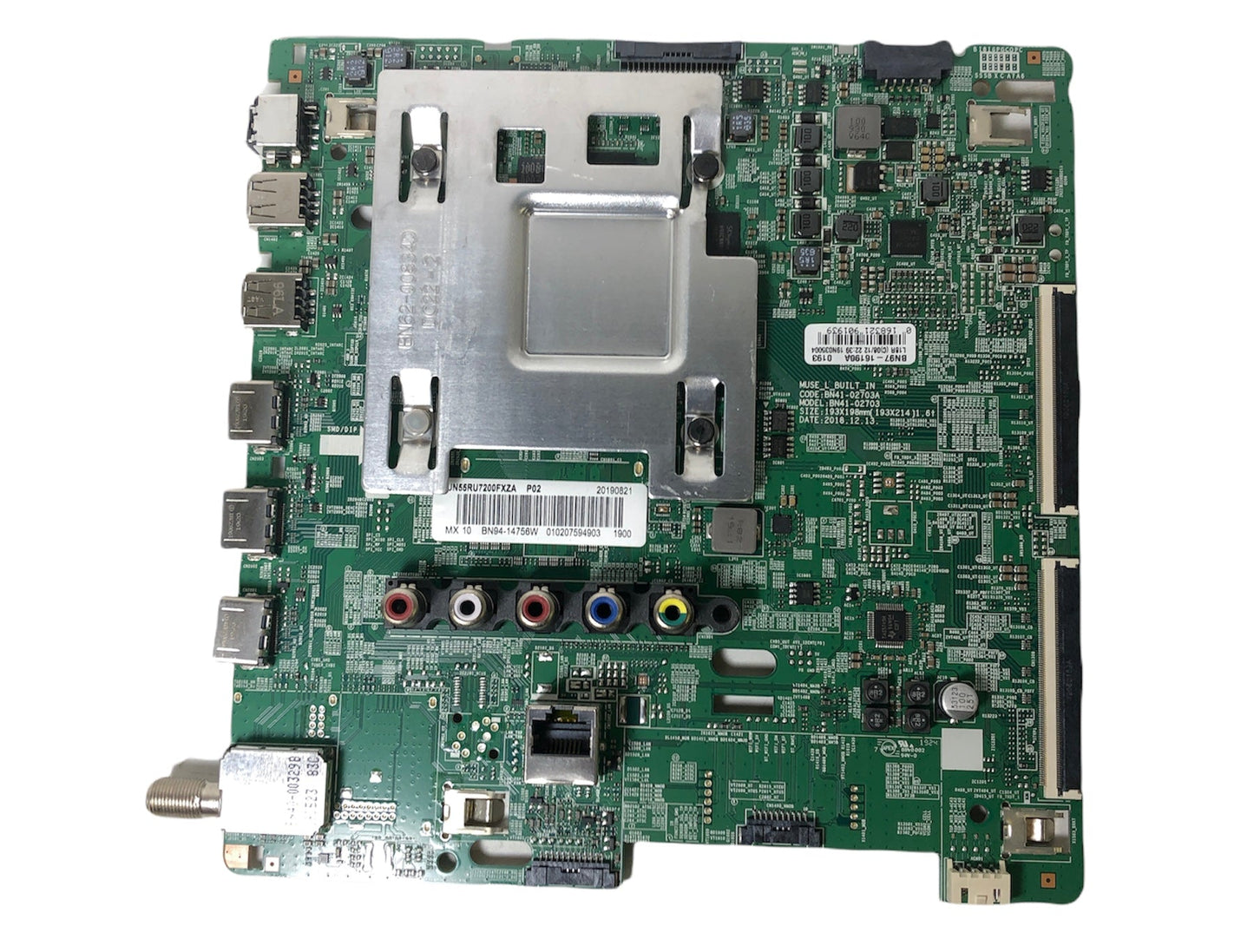 Samsung BN94-14756W Main Board for UN55RU7100FXZA UN55RU7200FXZA (Version CA02) Otarealm
