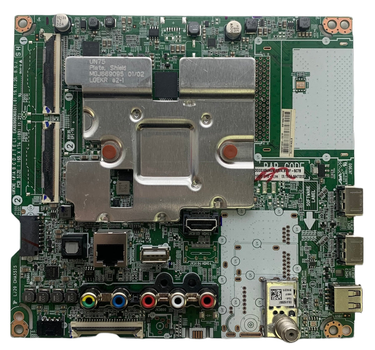 LG EBT66473202 Main Board for 65UN6950ZUA.BUSFLKR Otarealm
