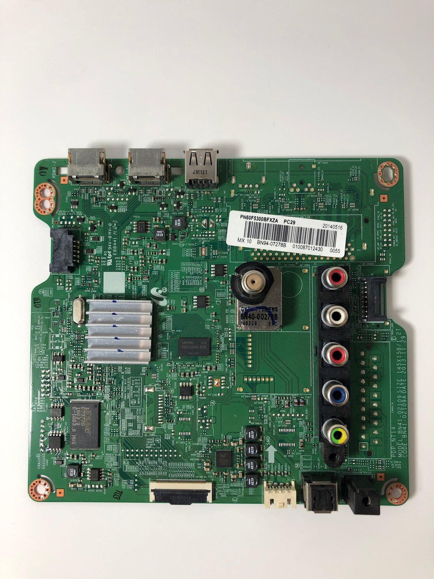 Samsung BN94-07278B Main Board for PN60F5300BFXZA Otarealm