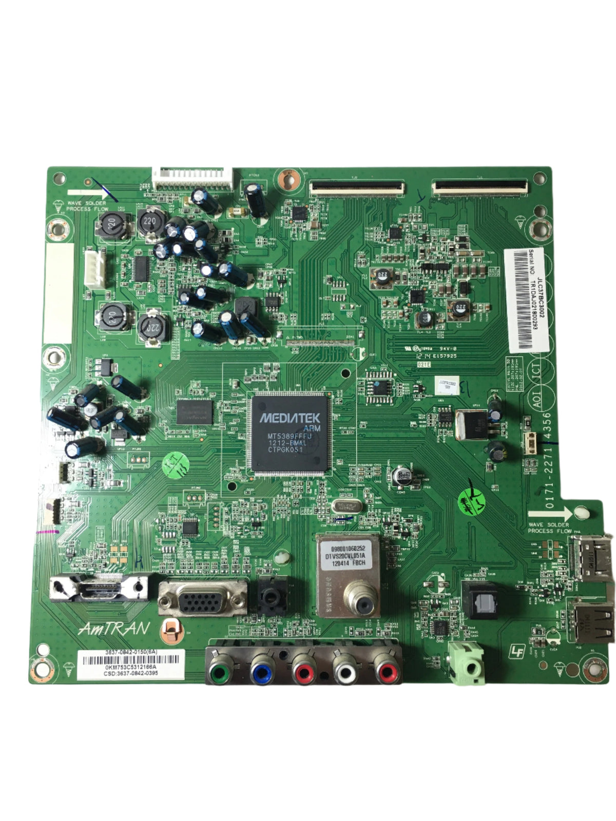 JVC 3637-0842-0150 (0171-2271-4356) Main Board for JLC37BC3002 Otarealm