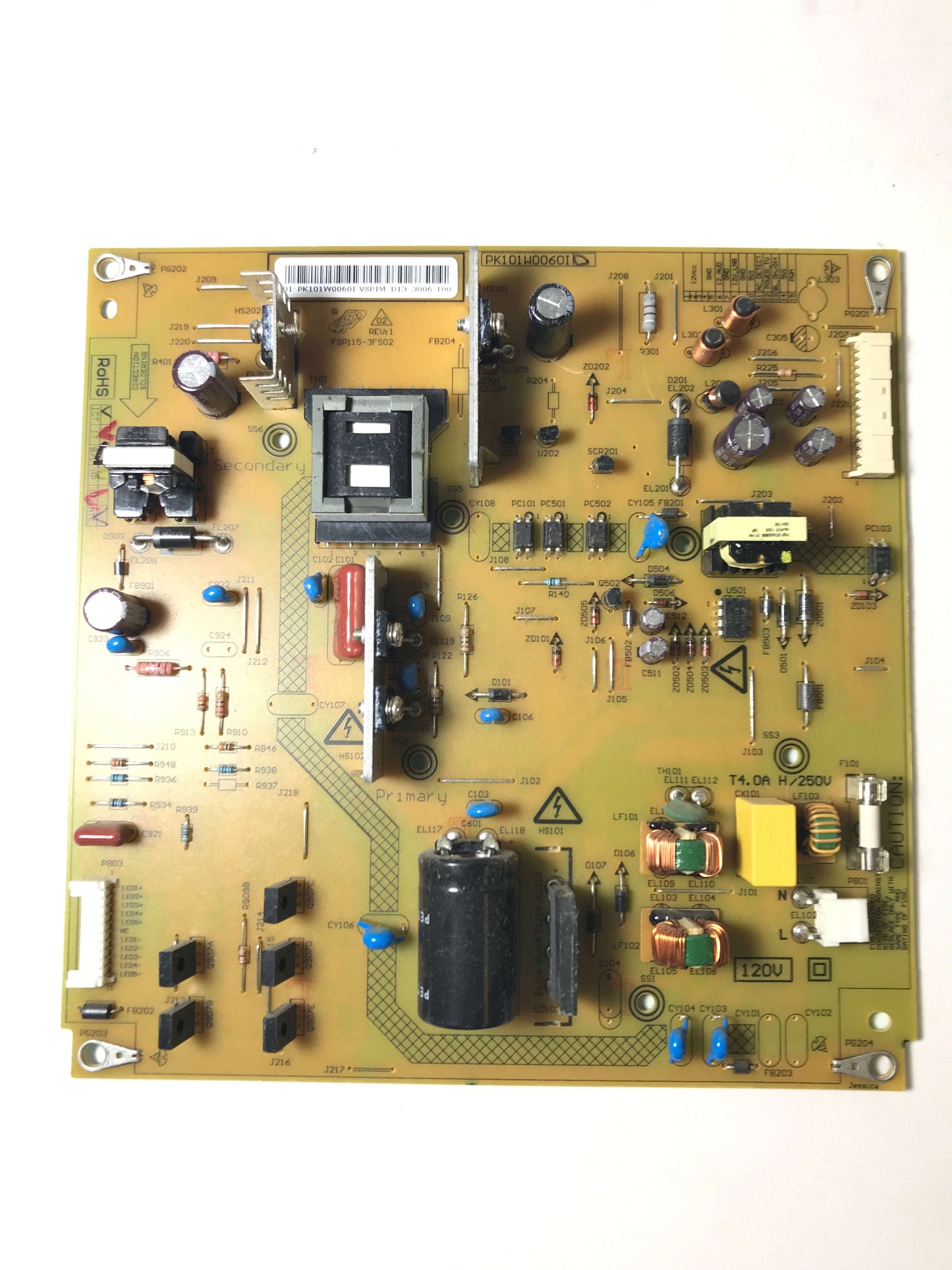 Toshiba 75033378 Power Supply / LED Board for 39L1350U / 39L4300U Otarealm