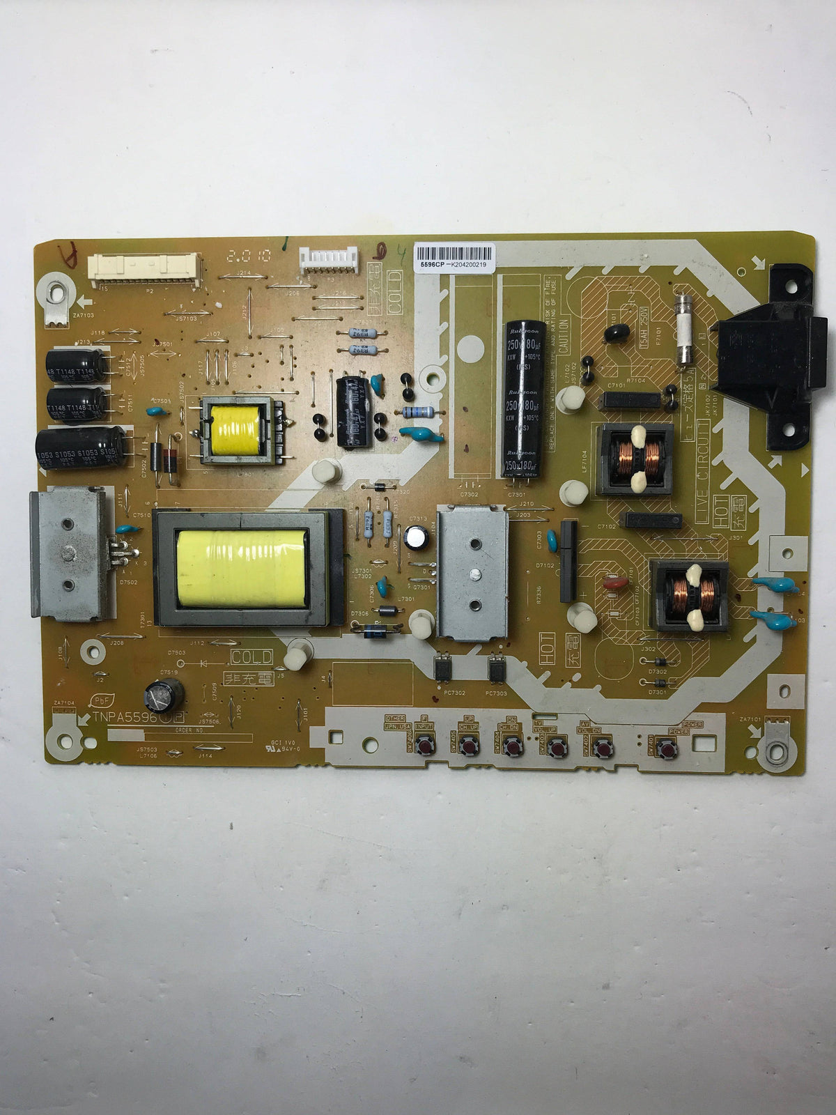 Panasonic TXN/P1RVUU (TNPA5596CP) P Board Otarealm