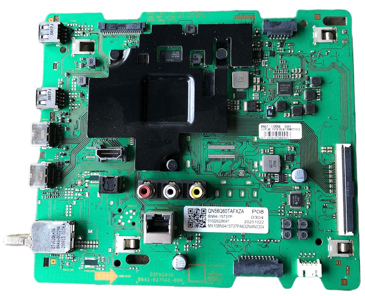 Samsung BN94-15737P Main Board for QN58Q60TAFXZA (Version YB02) Otarealm