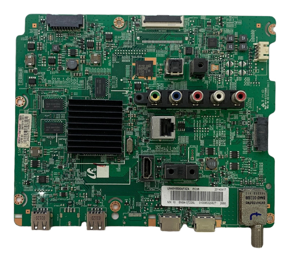 Samsung BN94-07226L Main Board for UN48H5500AFXZA Otarealm