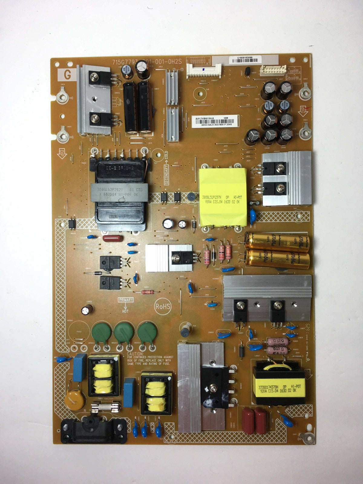 Sony PLTVG2401XAL8 Power Supply Board Otarealm