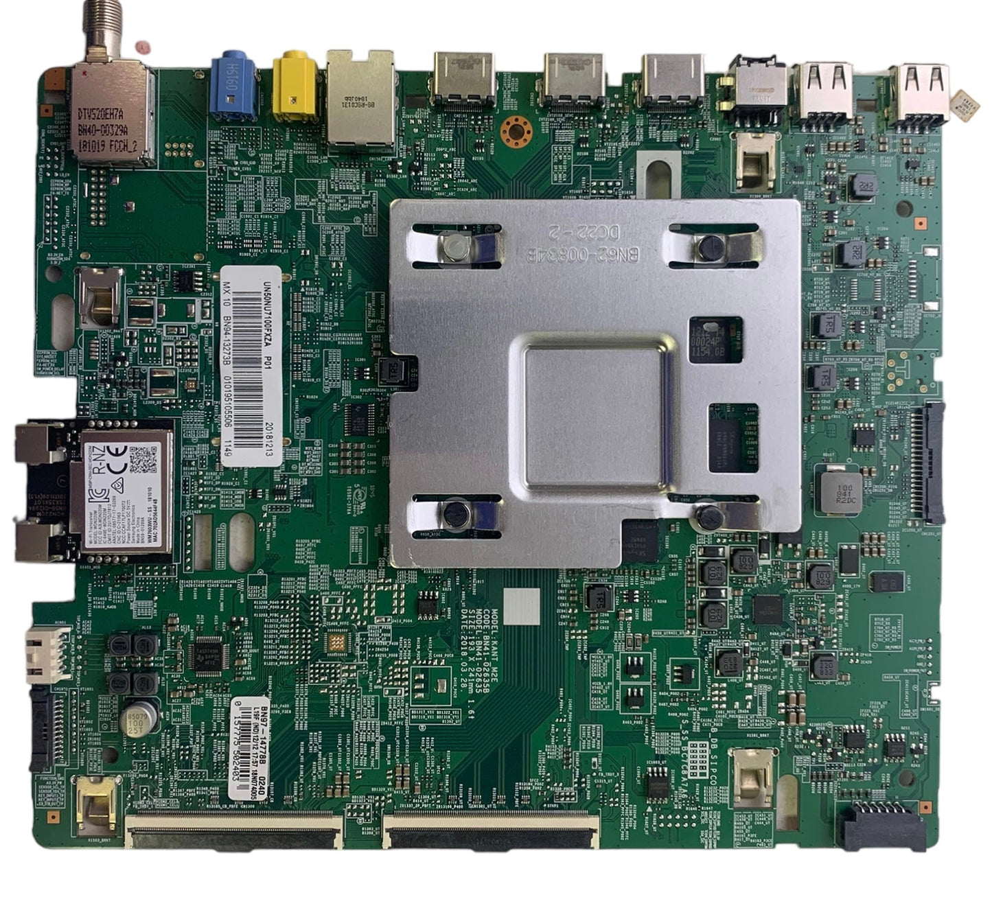Samsung BN94-13273B Main Board UN55NU7100FXZA UN55NU7200FXZA UN50NU710DFXZA (Version DA01 / DB04) Otarealm