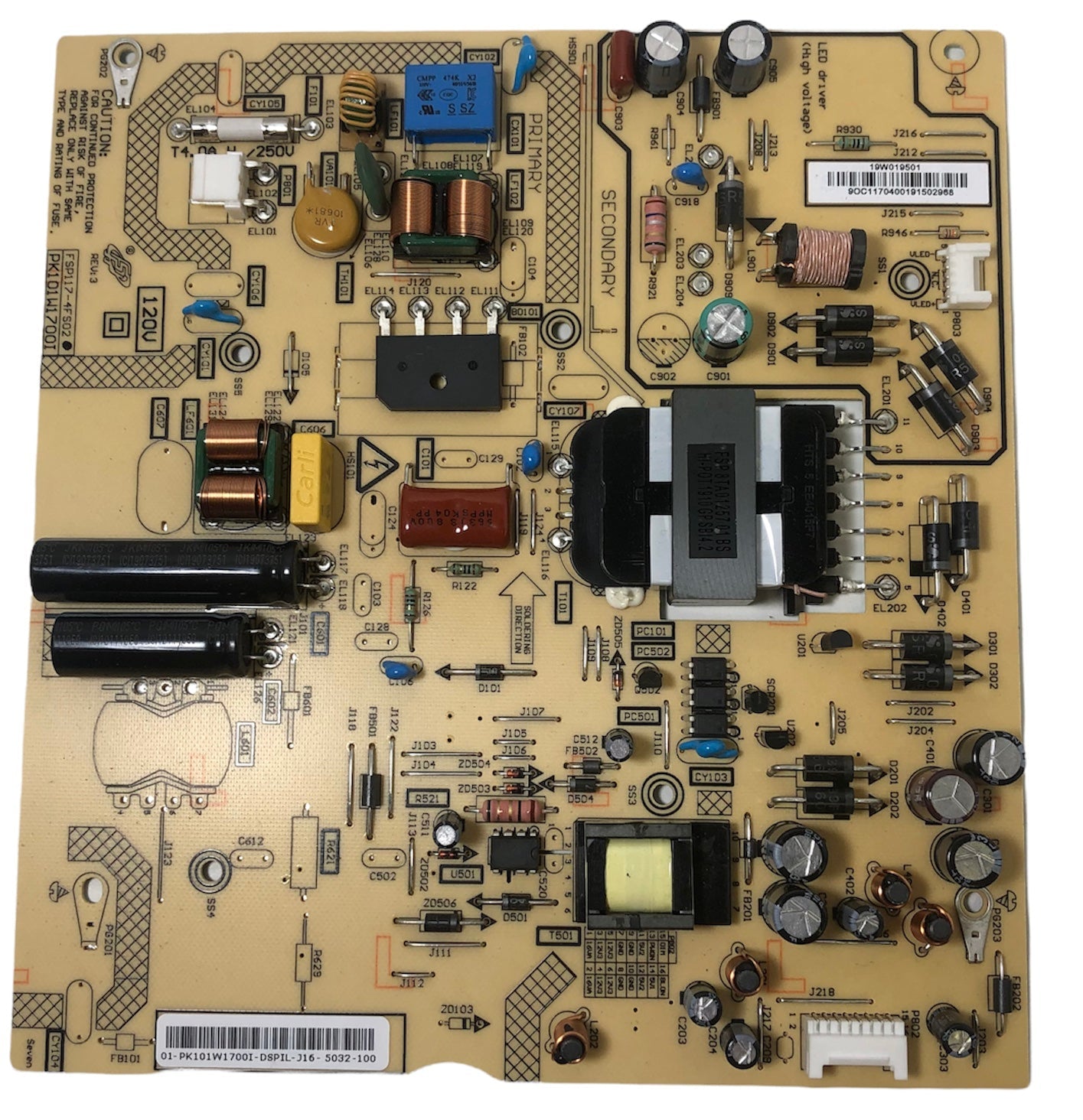 Toshiba PK101W1700I Power Supply/LED Driver Otarealm