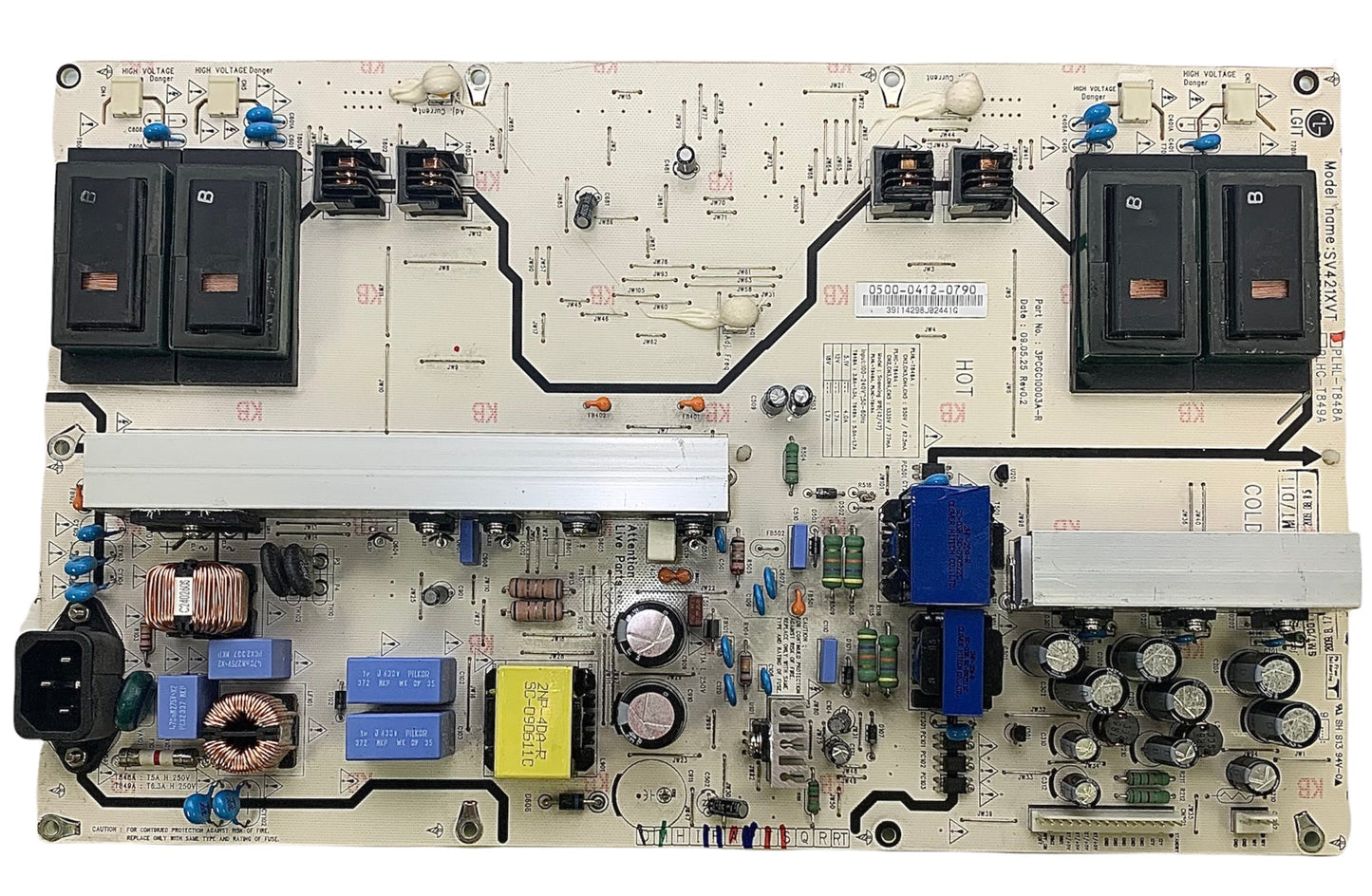 Vizio 0500-0412-0790 (PLHL-T848A) Power Supply / Backlight Inverter for SV421XVT Otarealm