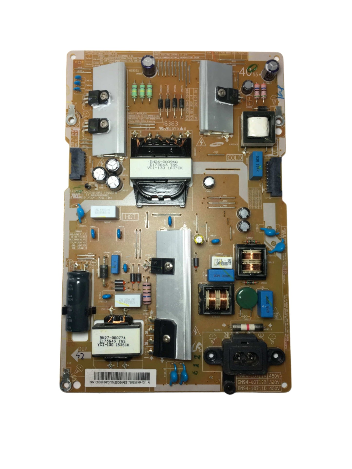 Samsung BN94-10711A Power Supply / LED Board Otarealm