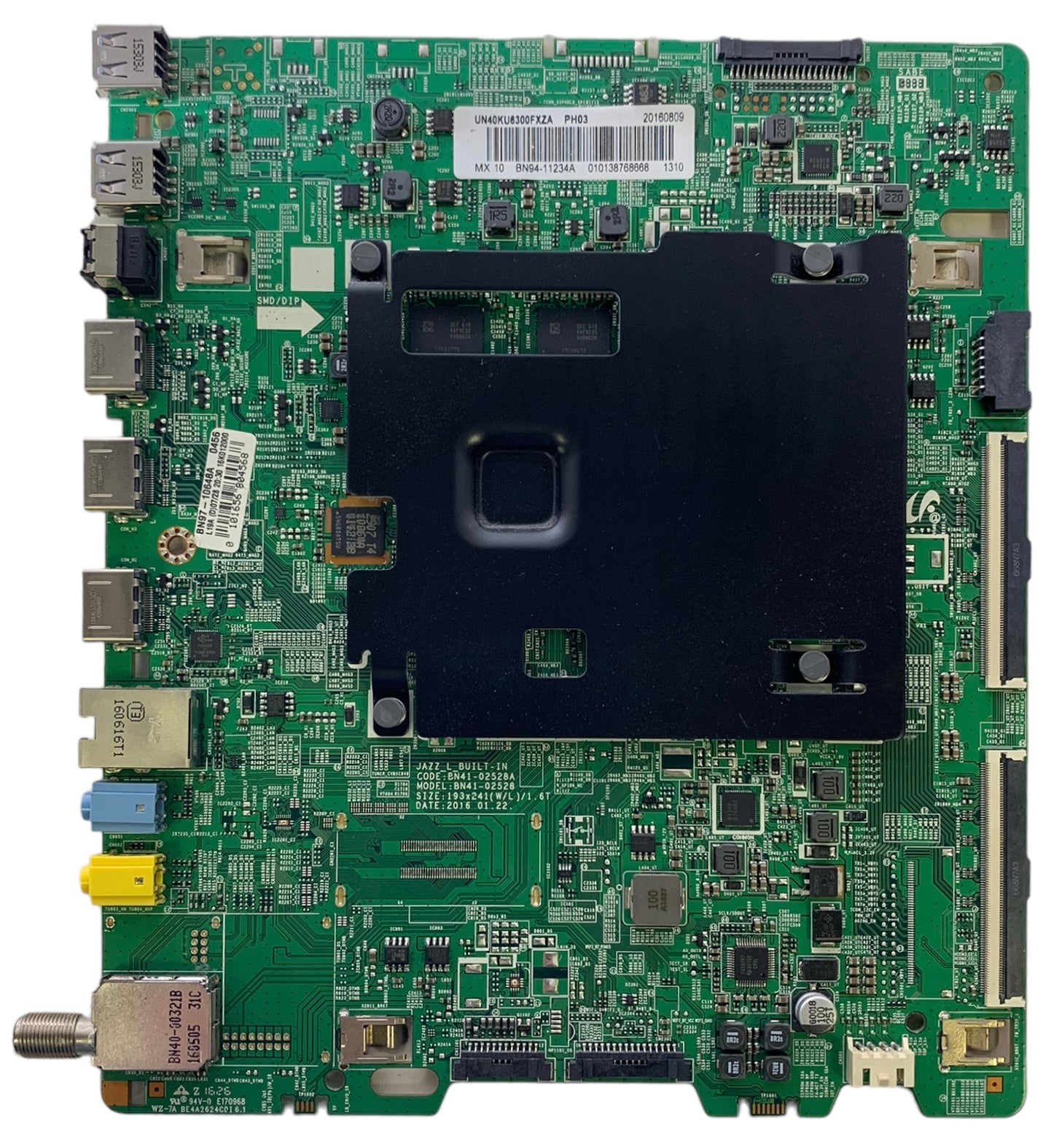 Samsung BN94-11234A Main Board for UN40KU6300FXZA (Version FB02) Otarealm