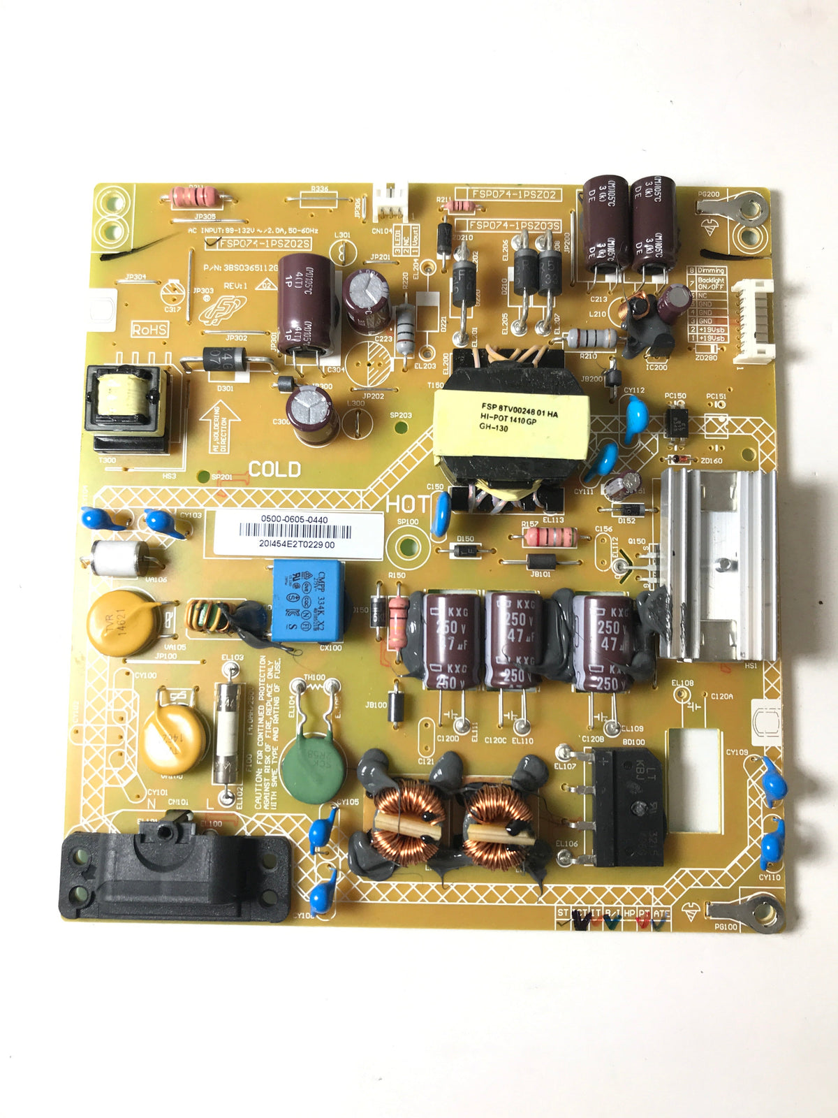 Sharp 9LE50006050440 Power Supply / LED Board Otarealm