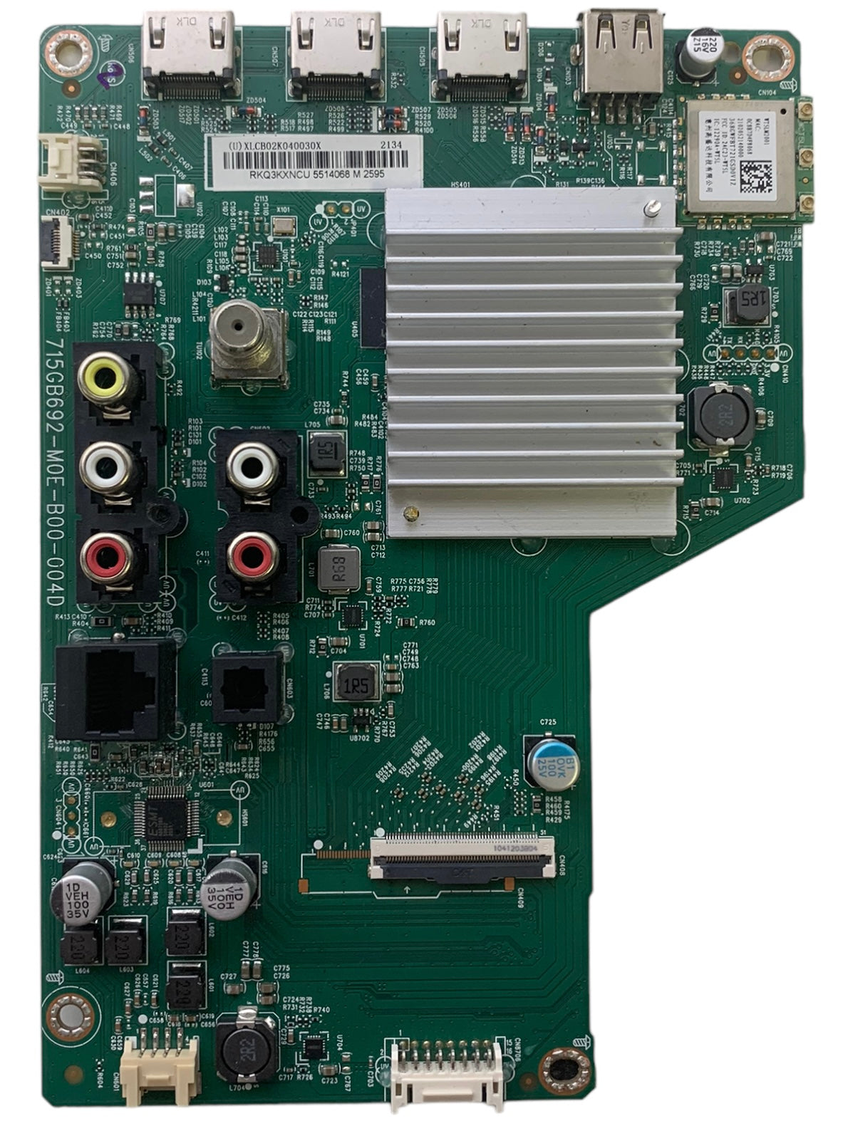 Vizio 756TXLCB02K040 Main Board for V505-J01 (LTYUE8L / LTPUE8L Serial) Otarealm