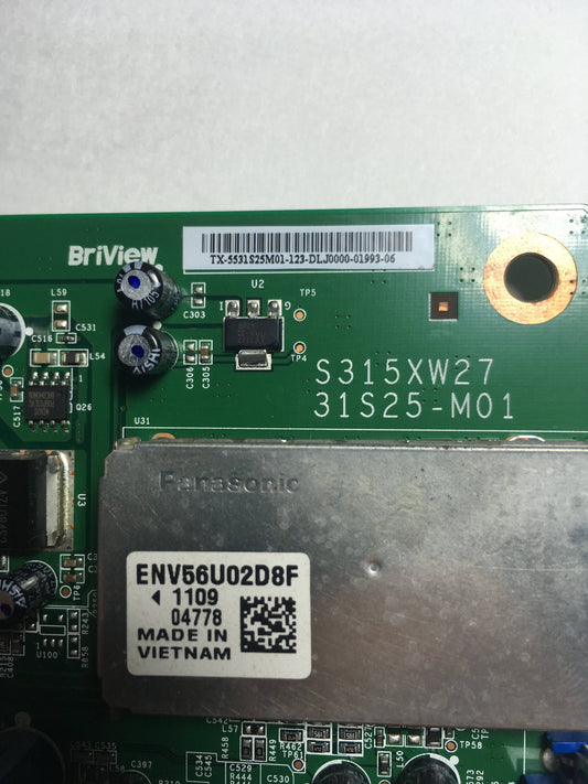 Dynex 55.31S25.M01 (S315XW28) Main Board for DX-32E150A11 Otarealm