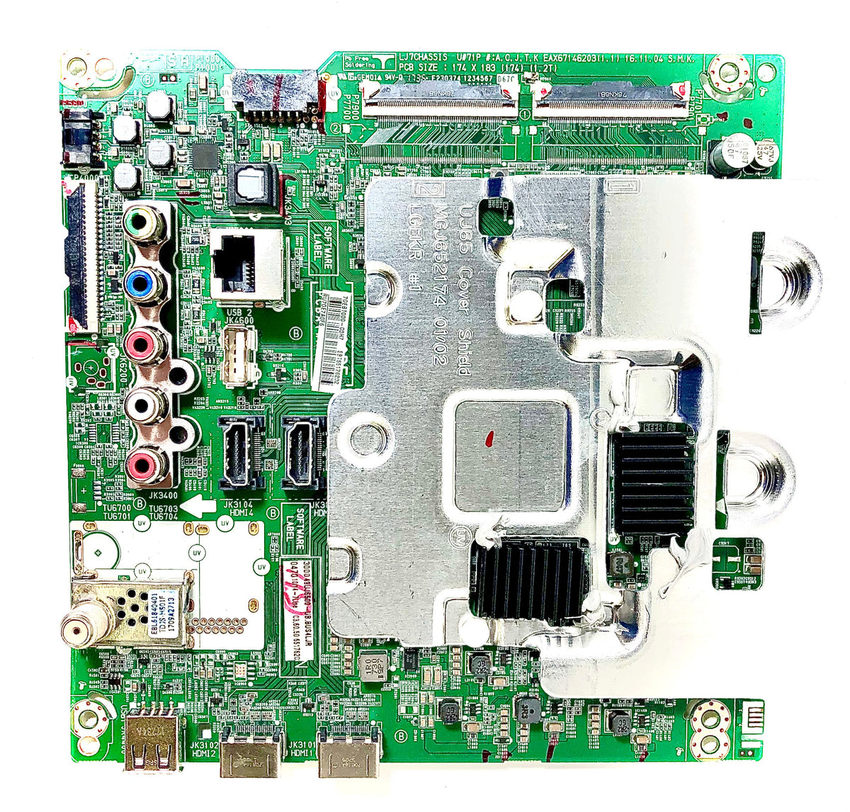 LG EBT65176202 Main Board for 49UJ6500-UB.BUS4LJR Otarealm
