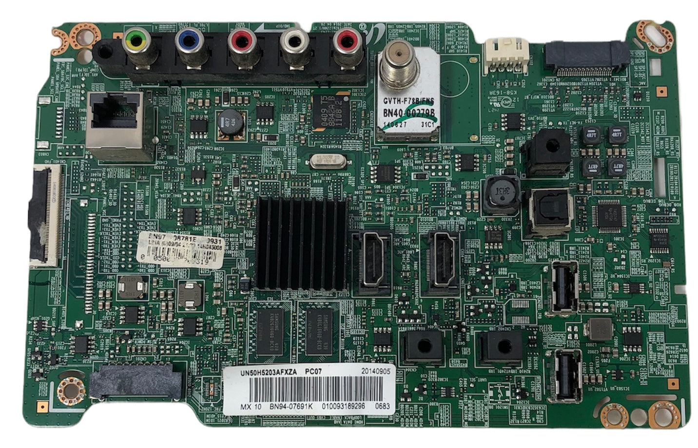 BN94-07691K Samsung Main Board for UN50H5203AFXZA (Version IH02) Otarealm