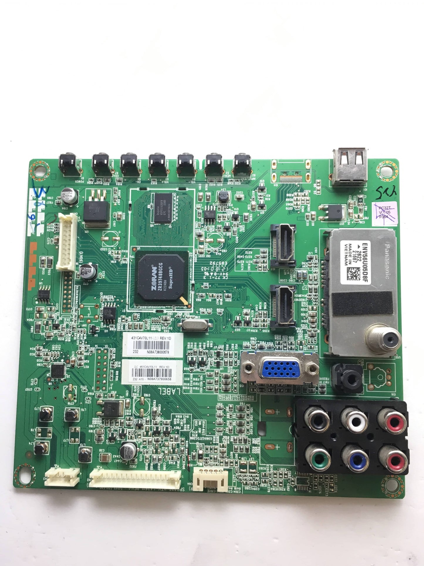 Panasonic TZZ00000022A (431C4V70L11, 461C4V70L11) Main Board Otarealm