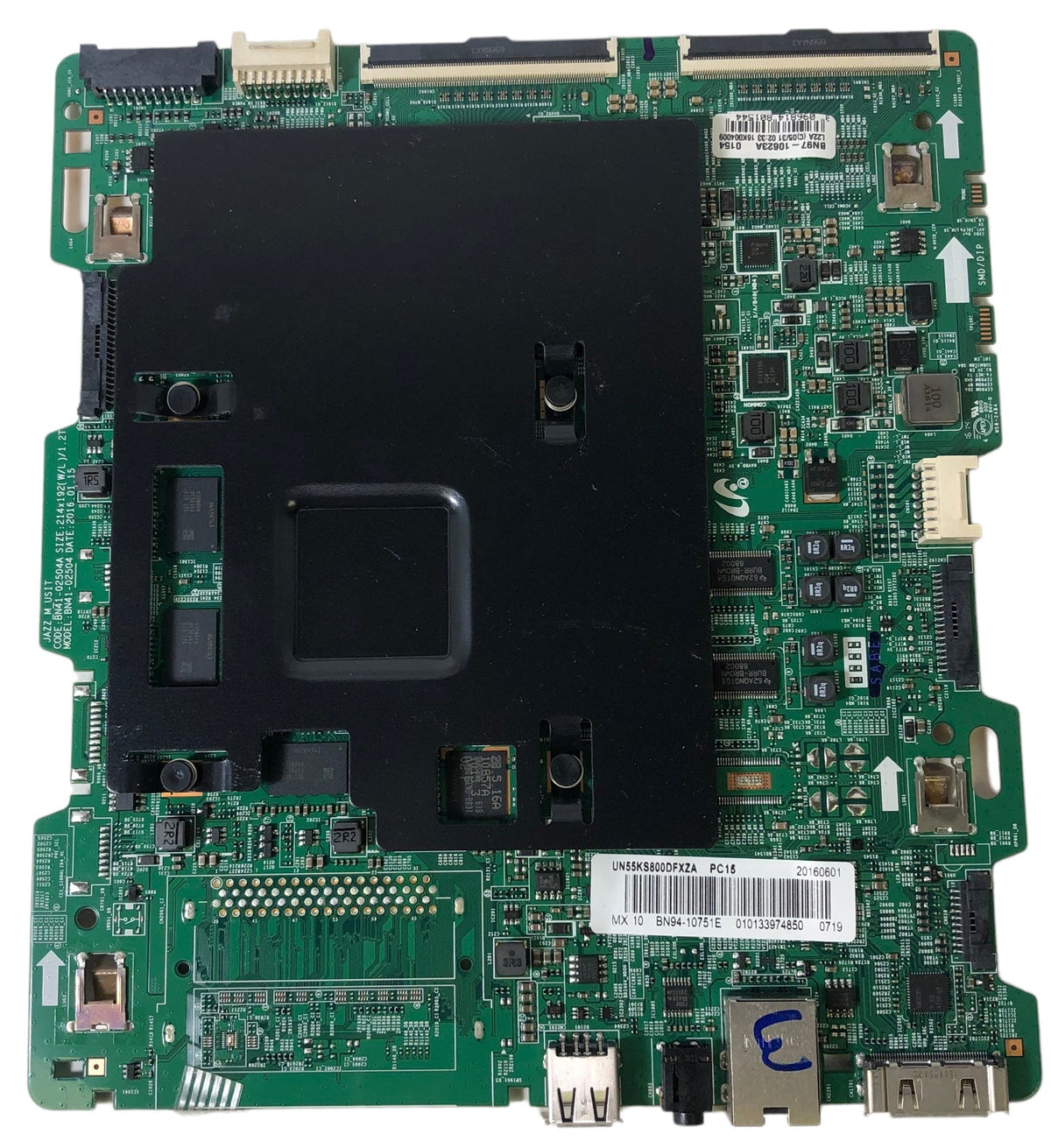 Samsung BN94-10751E Main Board for UN55KS800DFXZA (Version FA01) Otarealm