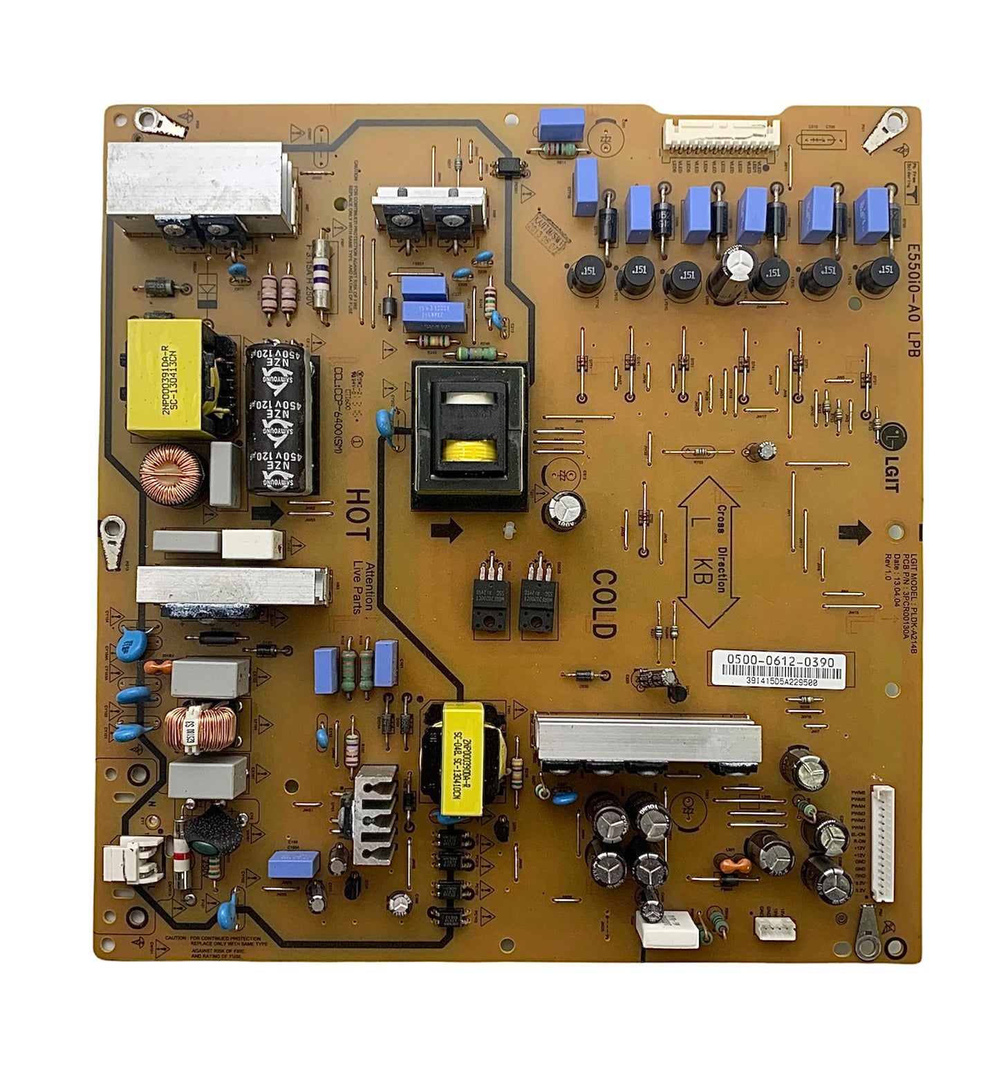 Vizio 0500-0612-0390 (E550i0-A0) Power Supply / LED Board Otarealm