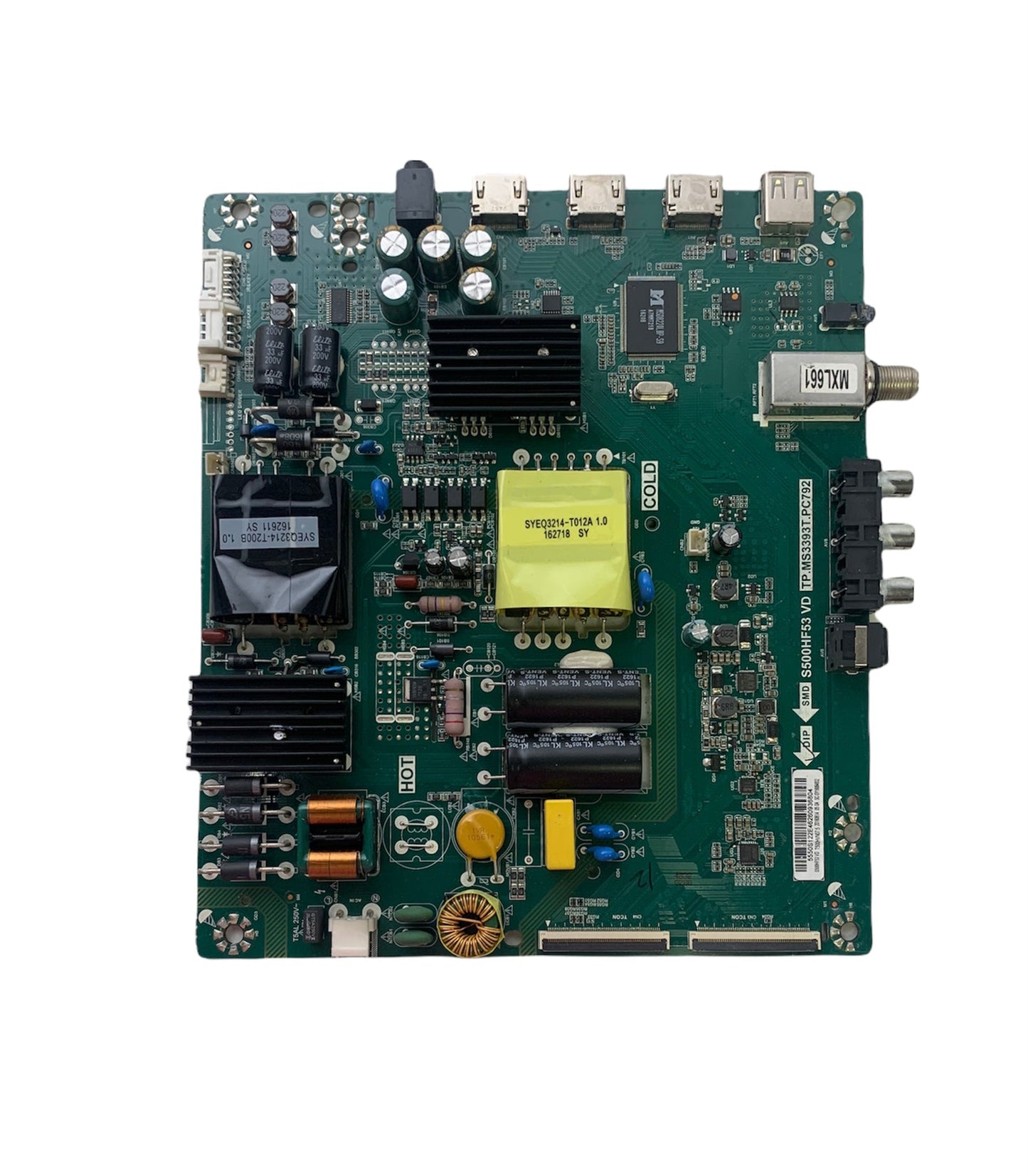 Insignia 55.50S12.2E4 Main Board/Power Supply for NS-50D510NA17 Otarealm