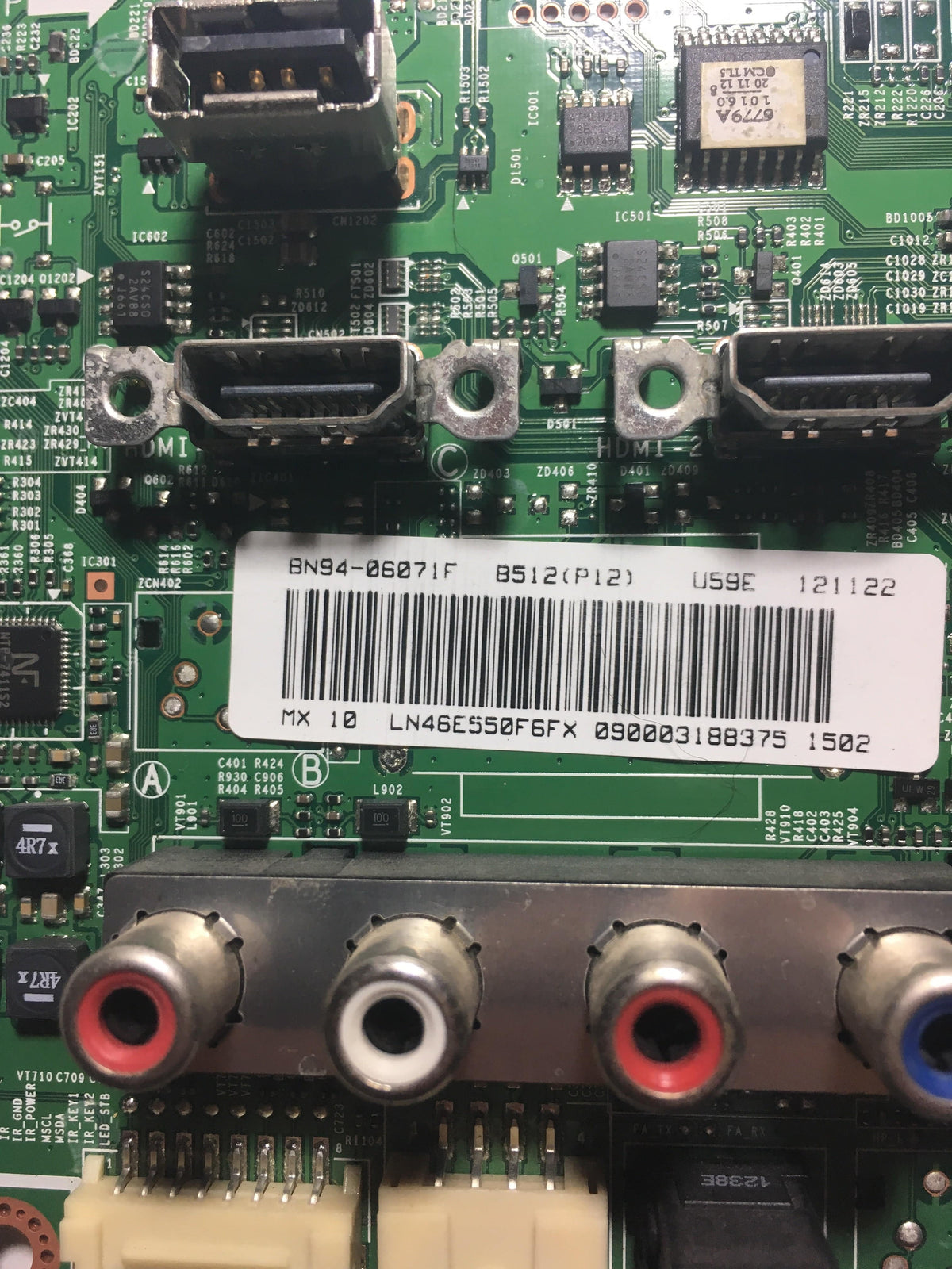 Samsung BN94-06071F Main Board for LN46E550F6FXZA Otarealm