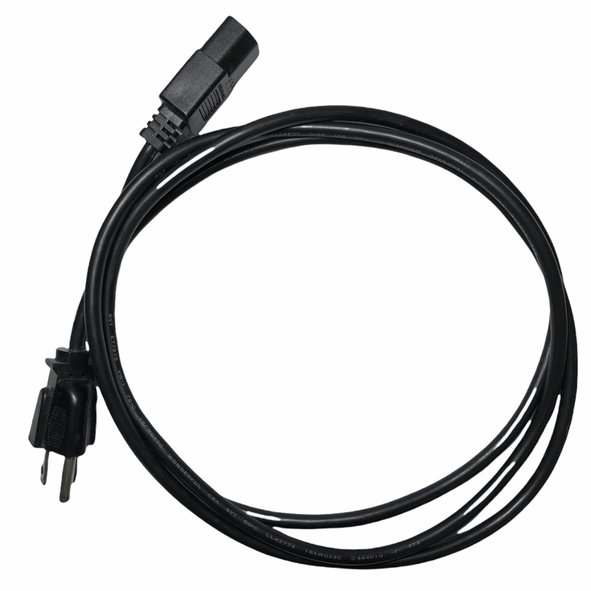6 foot 3 Prong Replacement Power Cord Otarealm