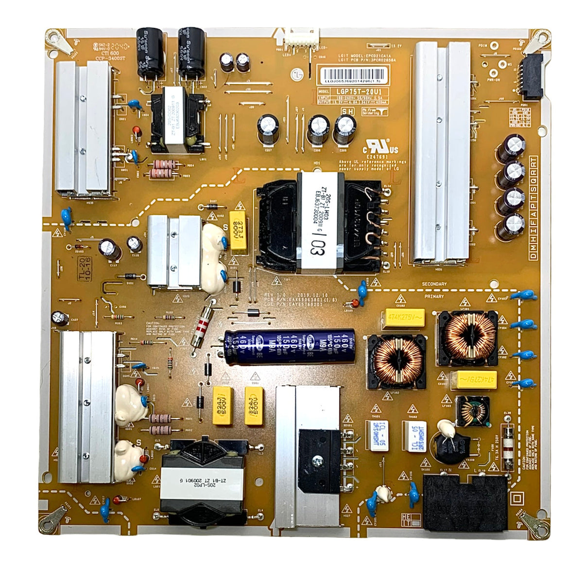 LG EAY65769201 Power Supply/LED Driver Board Otarealm