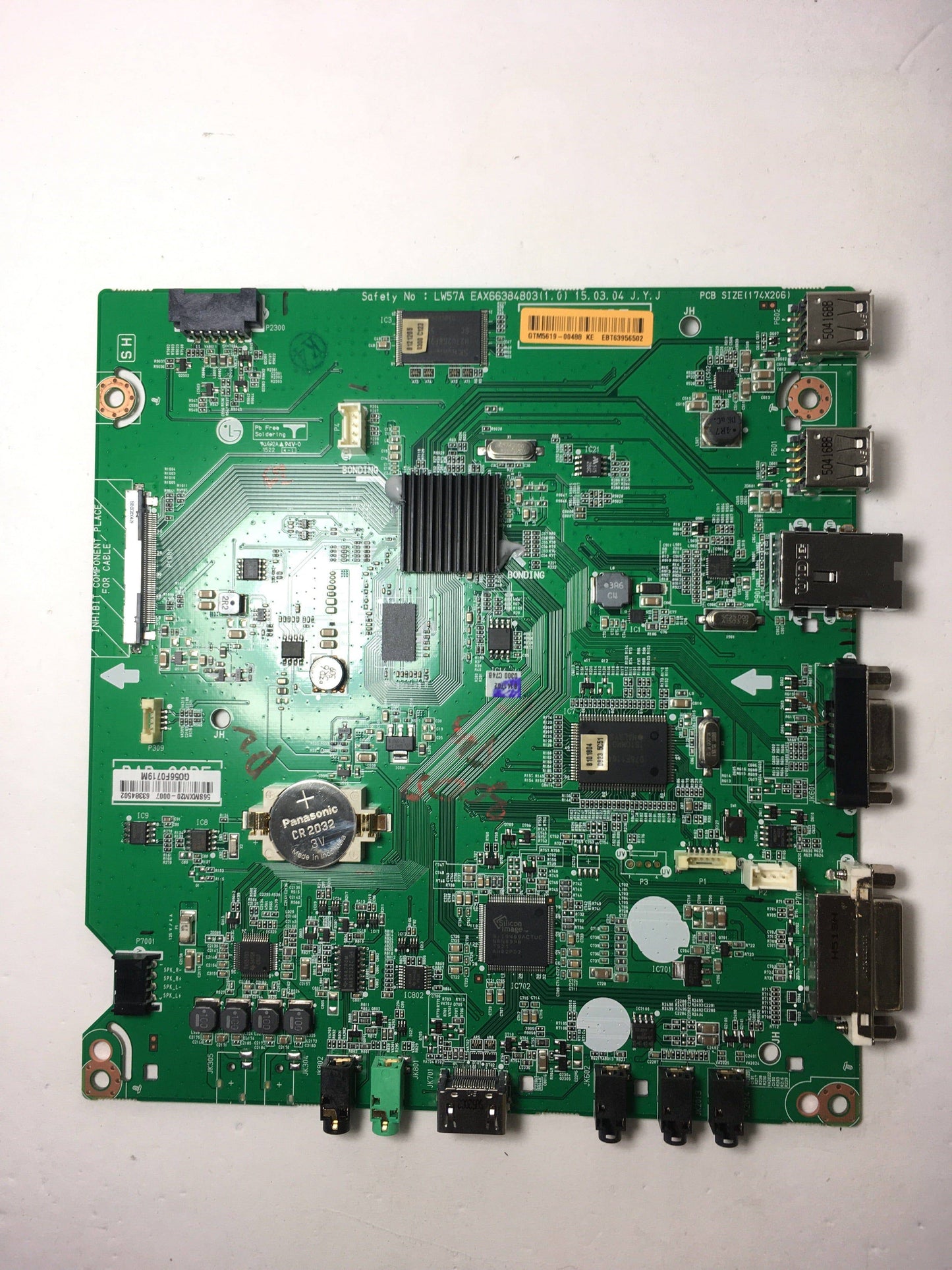 LG EBT63956502 Main Board for 43SE3KB-BE Otarealm