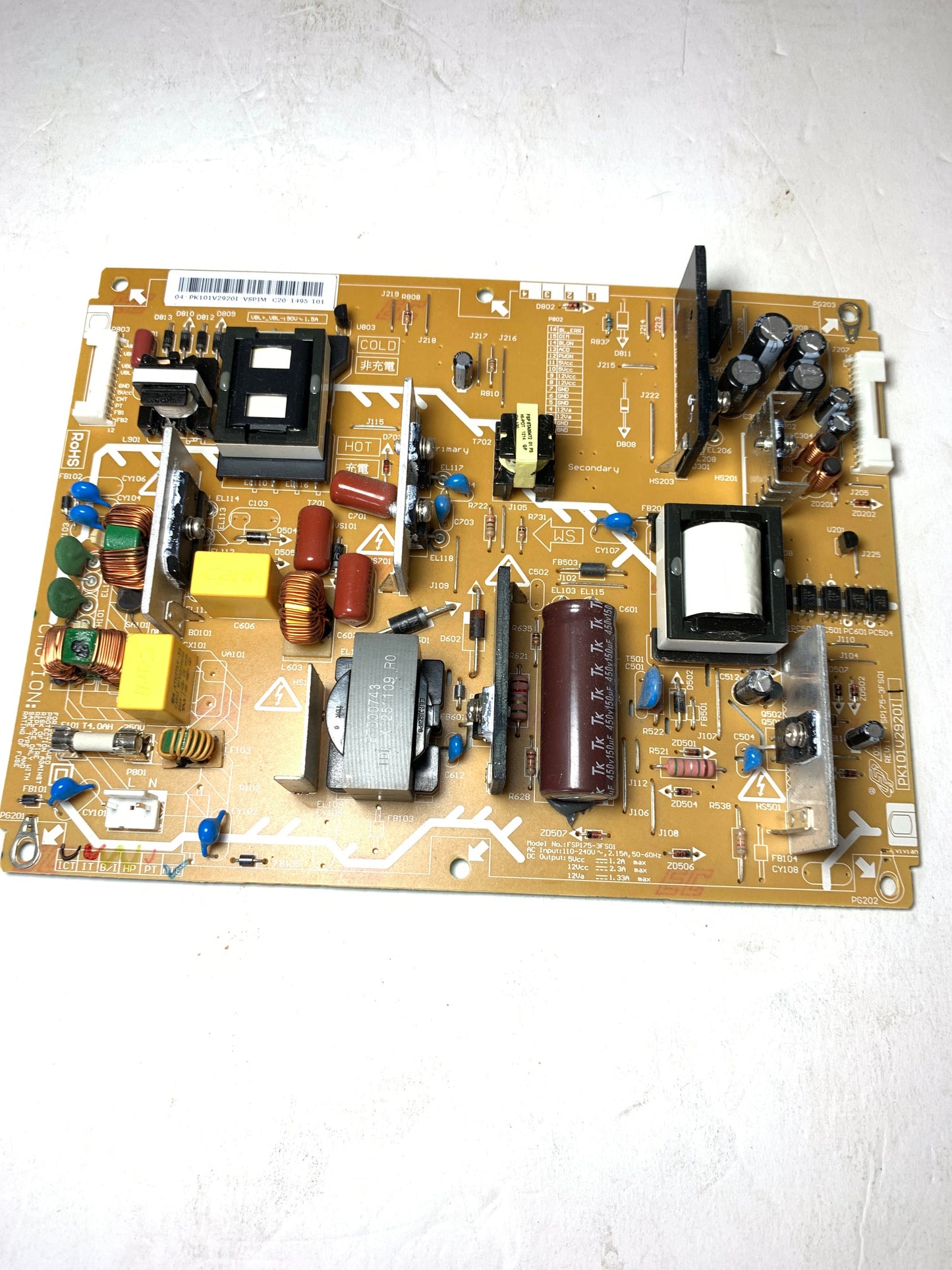 Panasonic PK101V2920I (TZZ00000111A) Power Supply TC-42U5 TC-L42U5X Otarealm