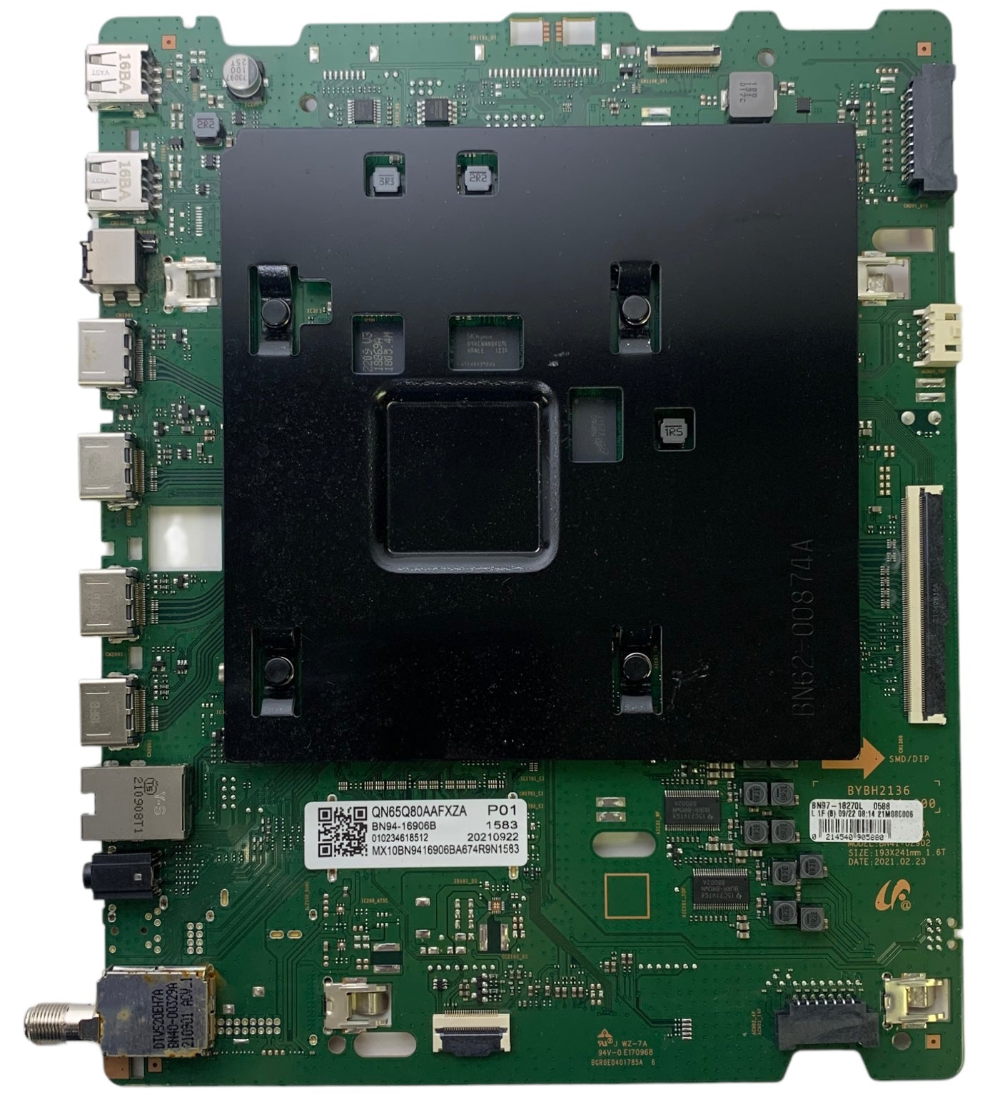 Samsung BN94-16906B Main Board for QN65Q80AAFXZA Otarealm