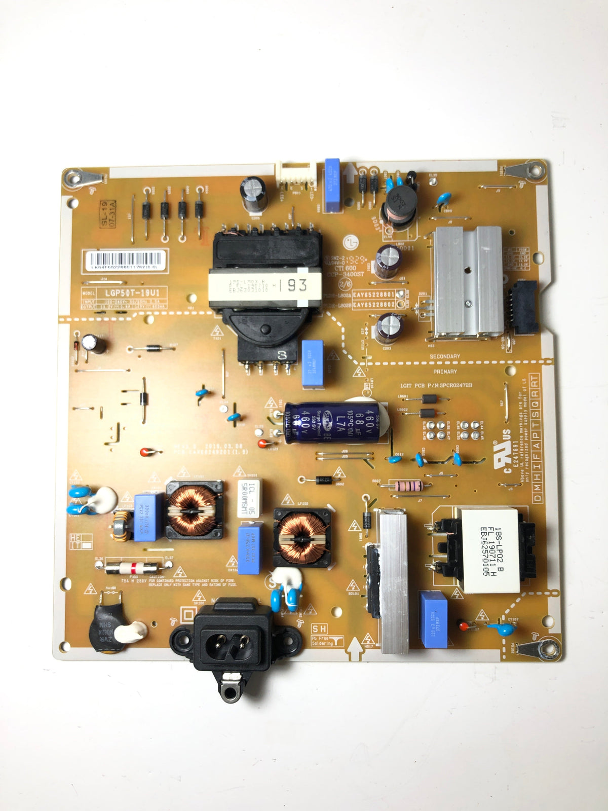 LG EAY65228801 Power Supply/LED Driver Board Otarealm