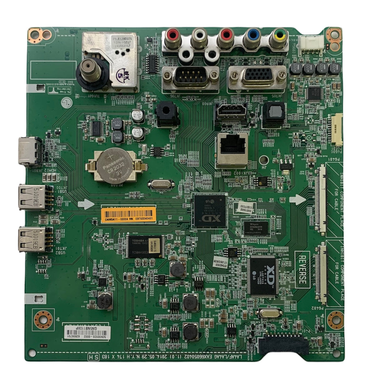 LG EBT63340401 Main Board for 65LY540S-UA Otarealm