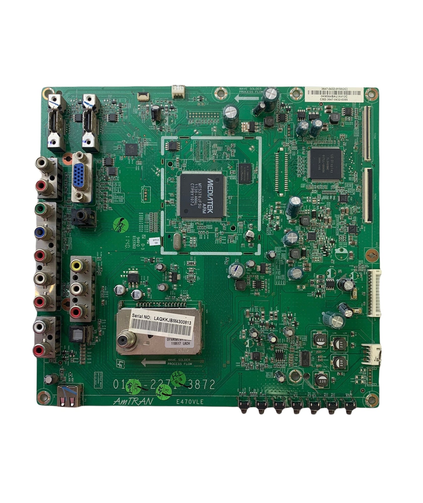 Vizio 3647-0432-0395 (0171-2271-3872) Main Board for E470VLE Otarealm