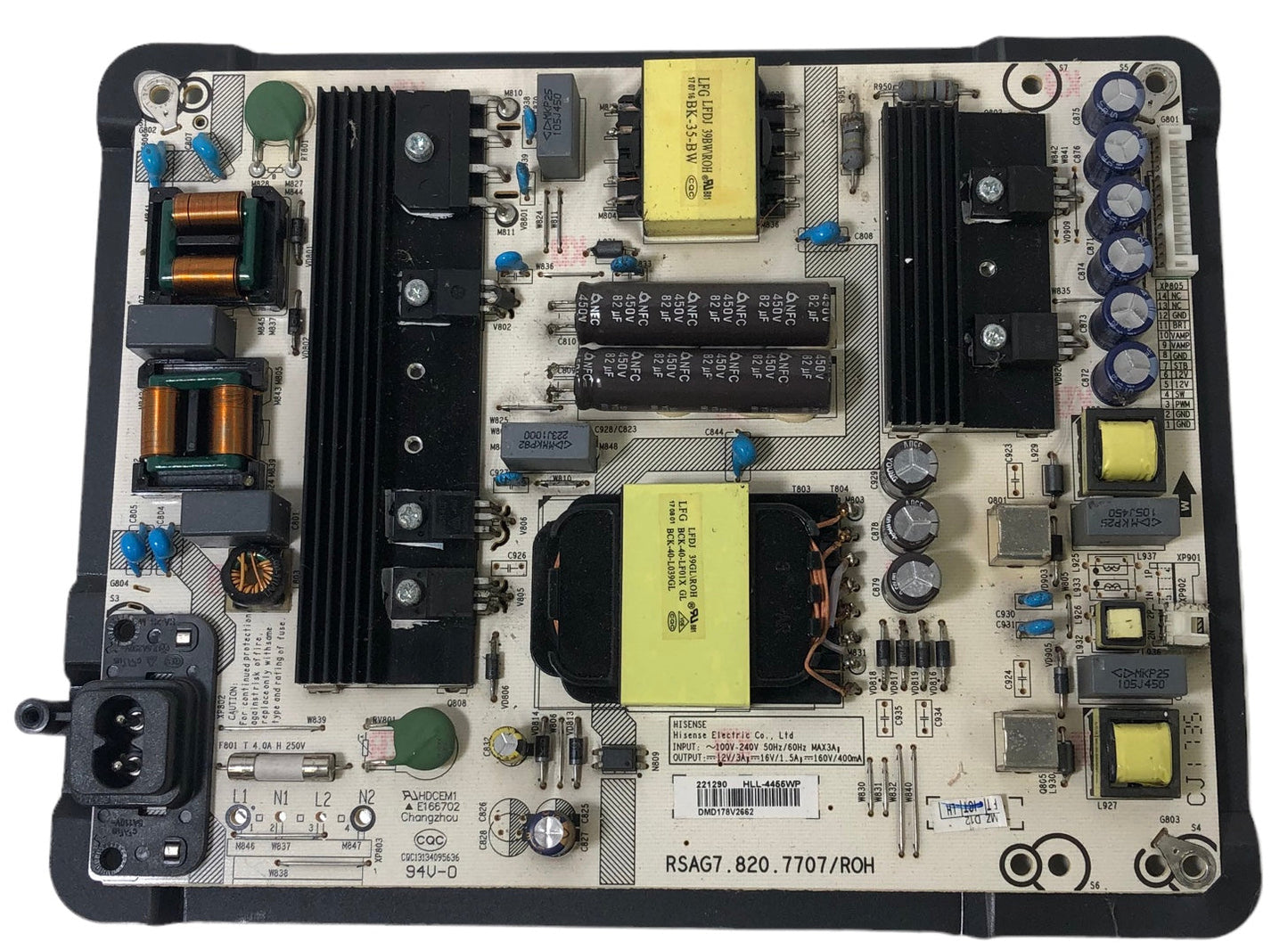 Hisense 221290 Power Supply / LED Board Otarealm