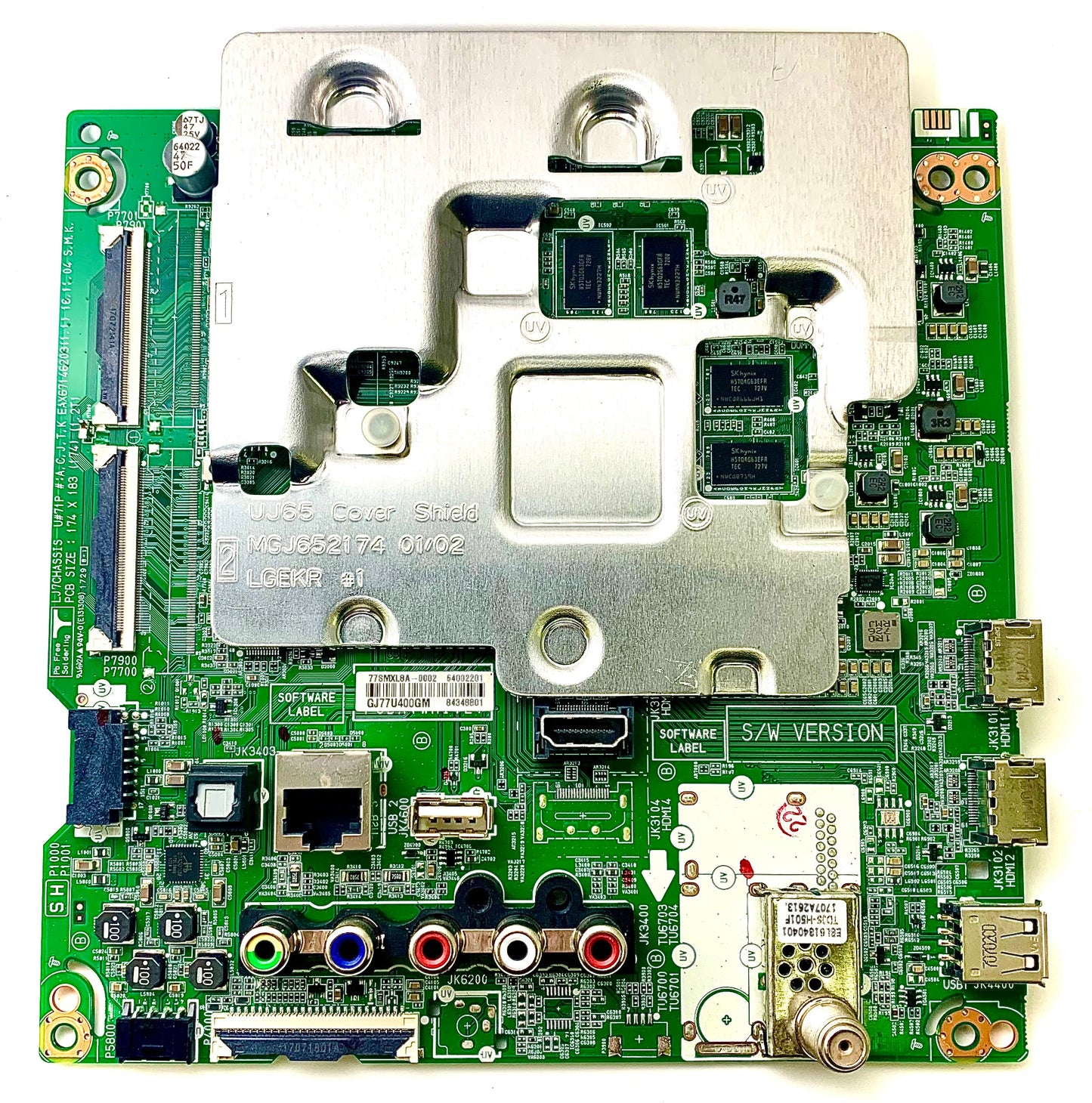 LG EBU64002201 Main Board for 43UJ6300-UA.AUSYLJM Otarealm