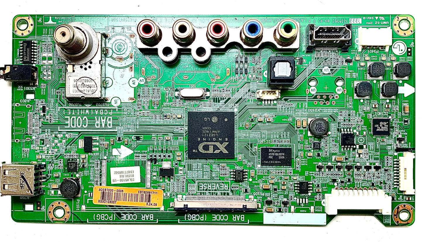 LG EBT62681711 Main Board for 55LN5200-UB.BUSULJR 55LN5100-UB.BUSVLMR. Otarealm