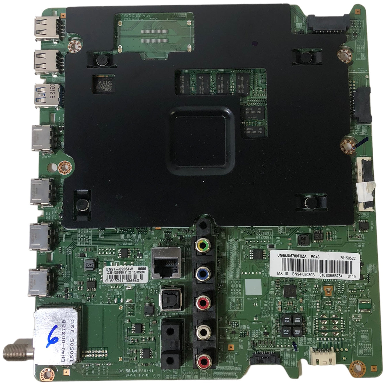 Samsung BN94-09030B Main Board for UN65JU6700FXZA (Version TD01) Otarealm