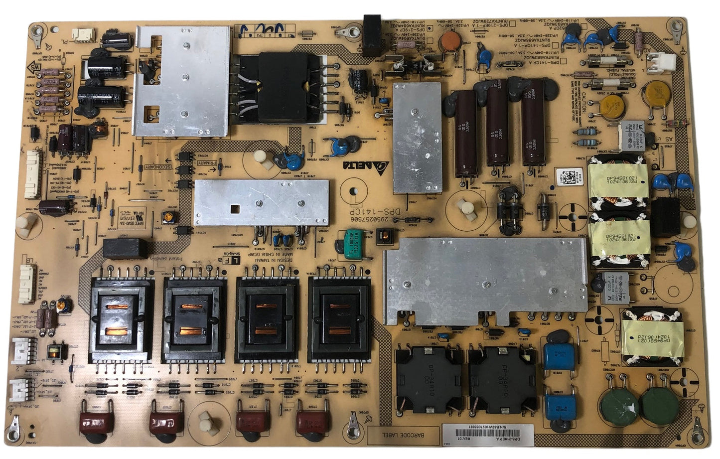 Sharp RUNTKA684WJQZ Power Supply / Backlight Inverter for LC-60LE810UN Otarealm