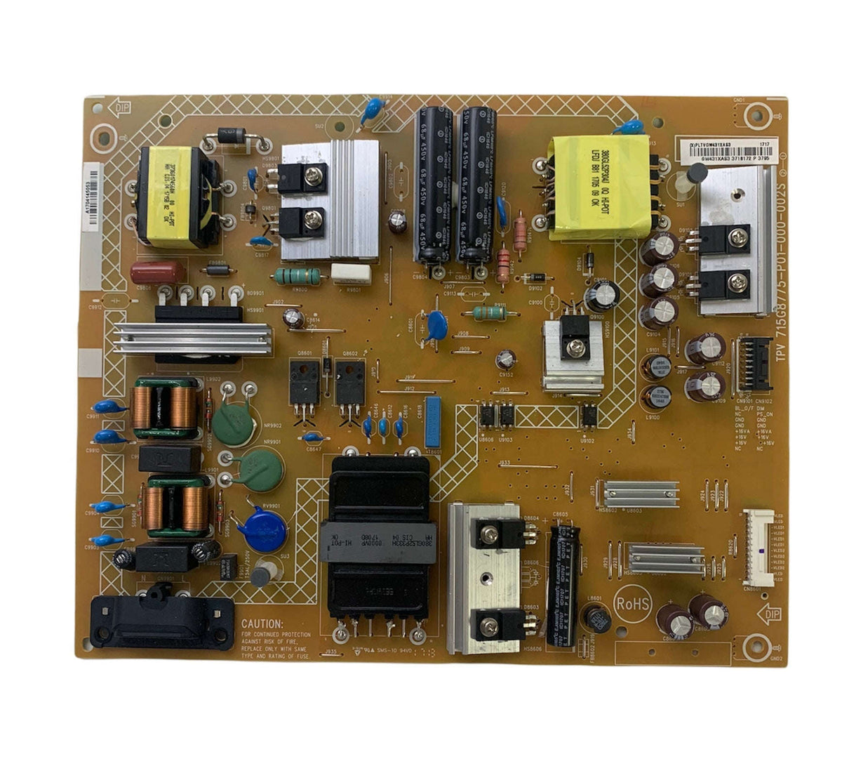 Insignia PLTVGW431XAS3 Power Supply Board Otarealm