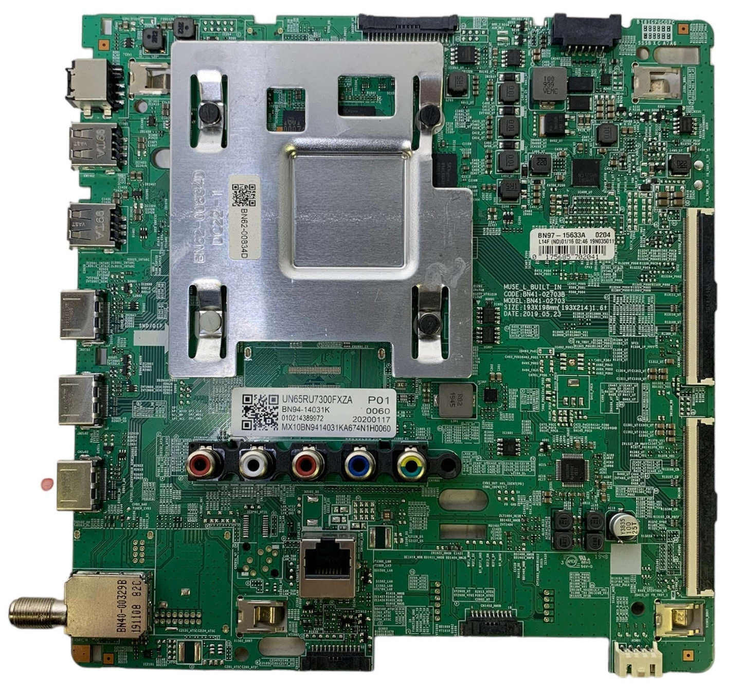 Samsung BN94-14031K Main Board for UN65RU7300FXZA UN65RU730DFXZA (Version FA01 FA02) Otarealm