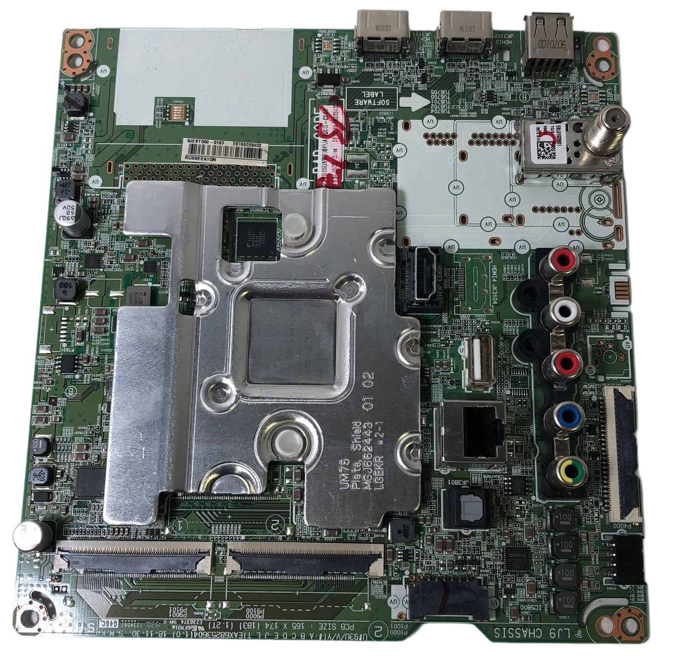 LG EBT66033402 Main Board for 55UM7300PUA.BUSGDKR Otarealm