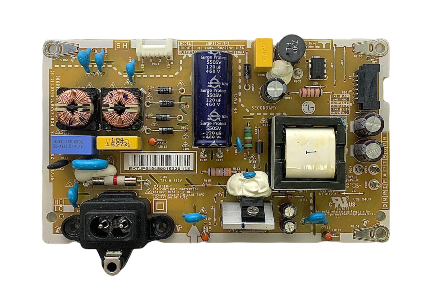 LG EAY64548901 Power Supply/LED Driver Board Otarealm