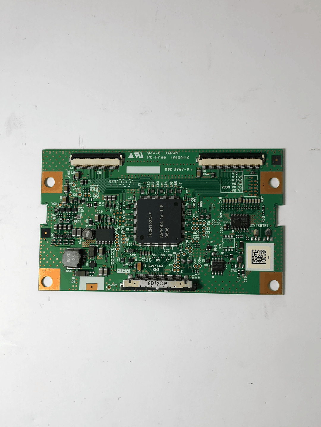 Toshiba/Element IPS Alpha 19100110 (MDK336V-0) T-Con Board Otarealm