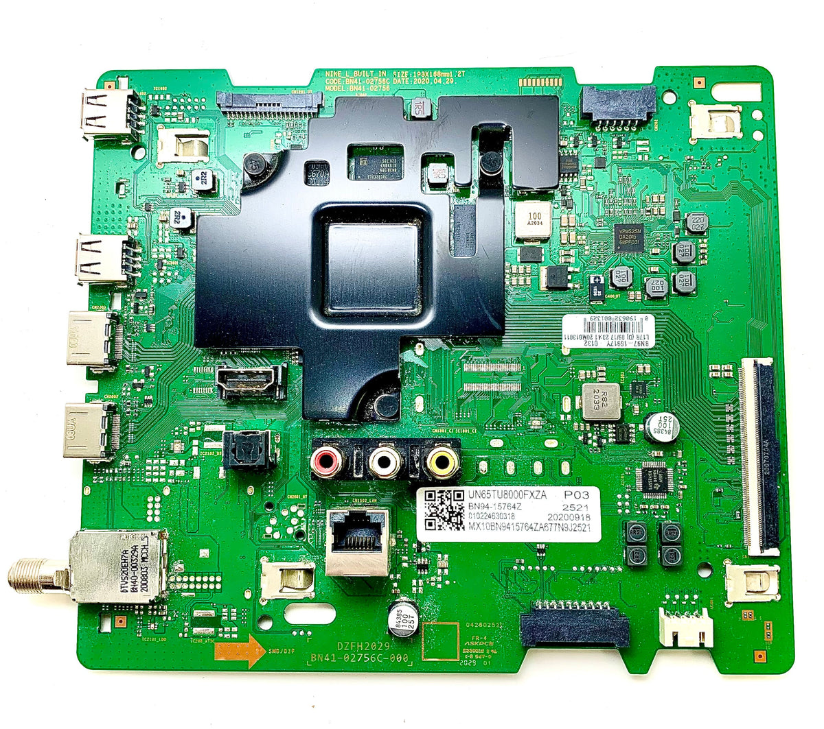 Samsung BN94-15764Z Main Board for UN65TU8000FXZA (Version BA01) Otarealm