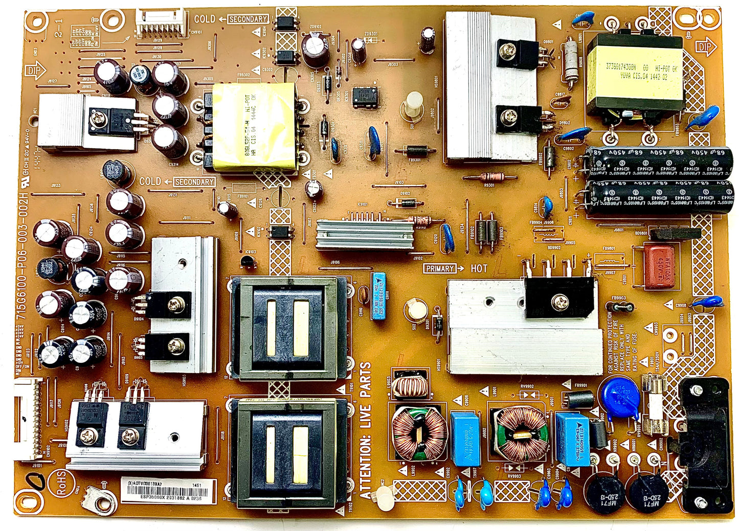 Vizio ADTVD3613XA7 Power Supply Otarealm