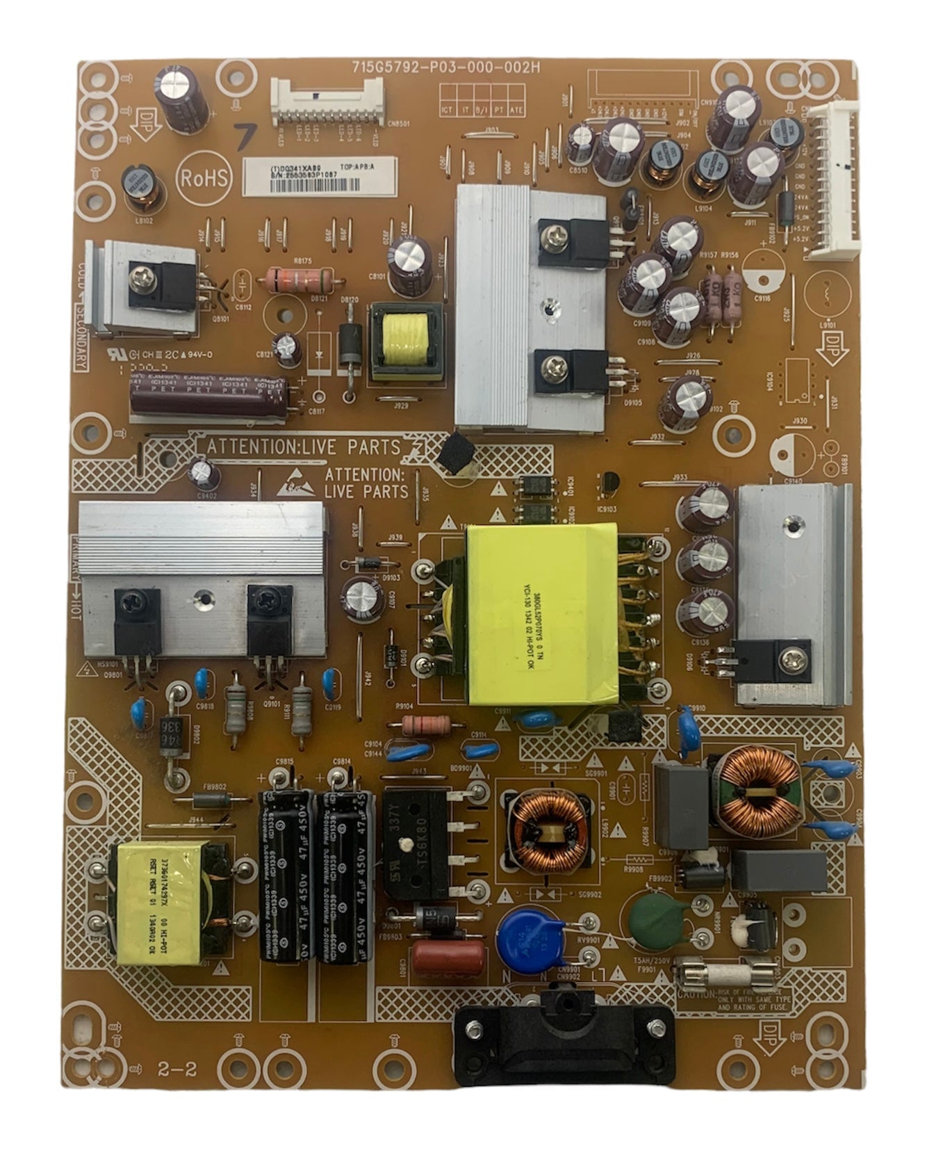 Sharp PLTVDQ341XAB9 Power Supply / LED Board for LC-42LB150U Otarealm